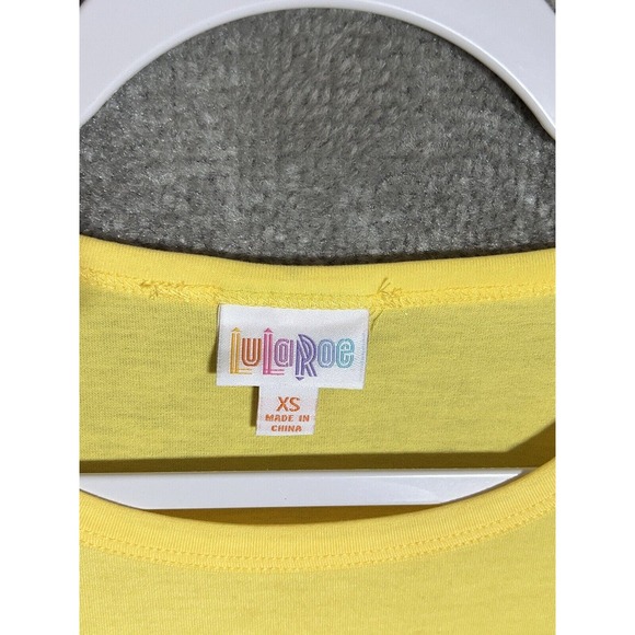 LuLaRoe Julia Colorblock Stretch Sheath Shirt Dress Womens Size XS NWT FLAW - Picture 3 of 8